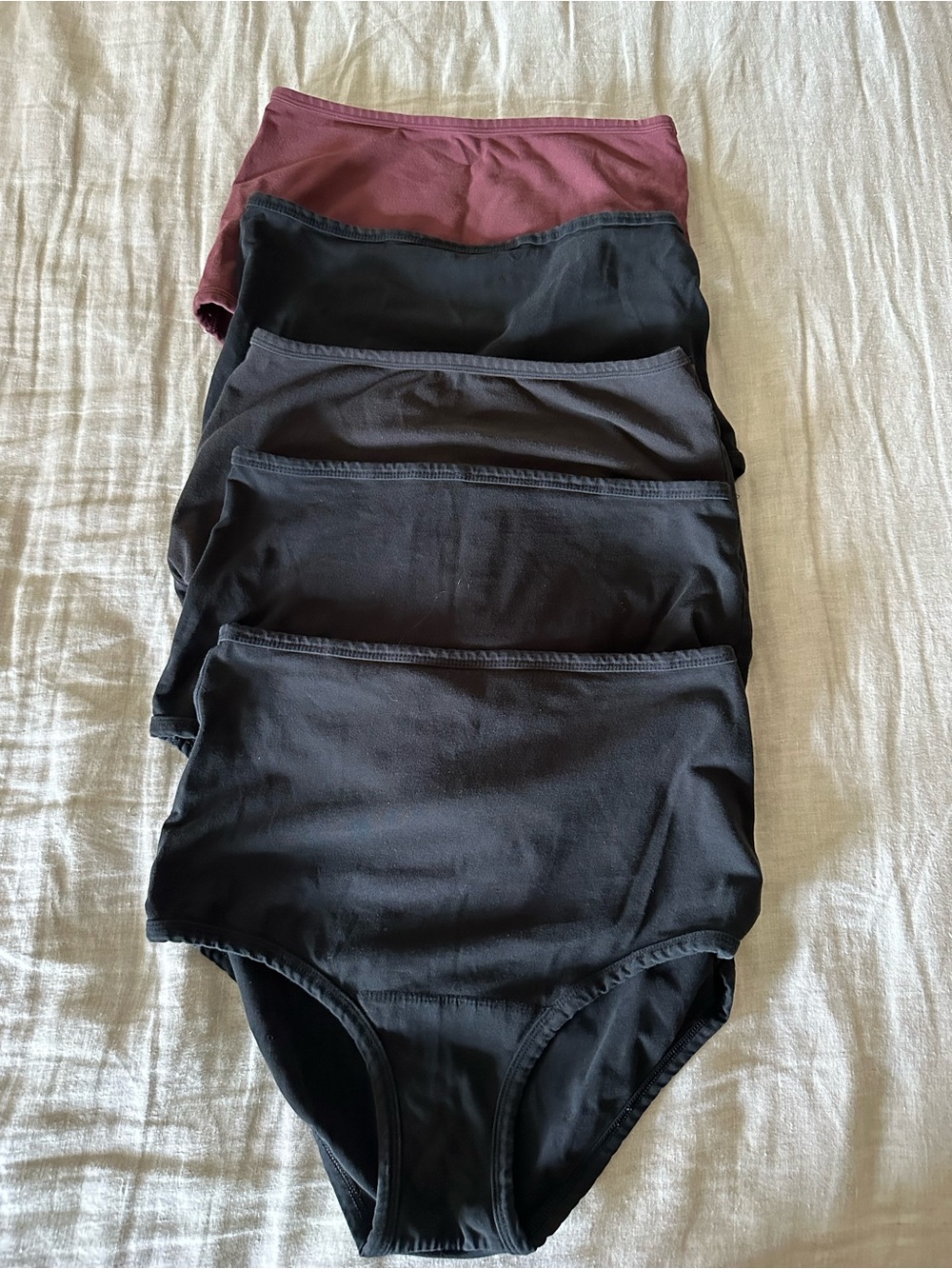 Lot of 5 ARQ XL Undies- Pre-Owned- Pre-Loved